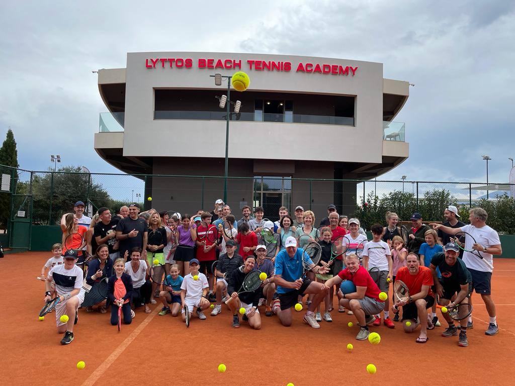 Neuer Teilnehmerrekord am diesjährigen Tenniscamp in Kreta